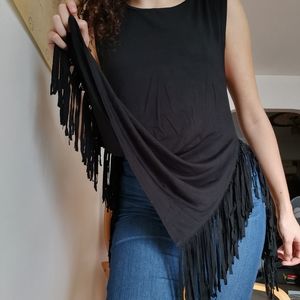 Fringe tank top